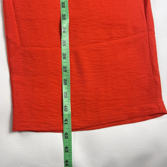 Monteau Los Angeles Women's Plus Size XL Wide Leg Red Dress Pants Palazzo - Picture 10 of 11